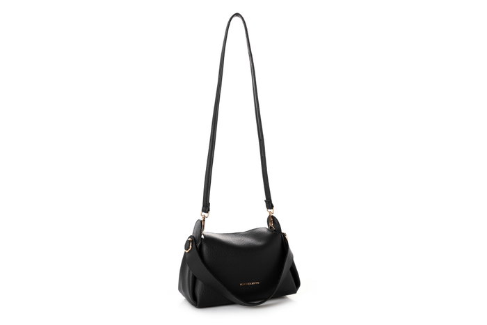 Vince Camuto Trieste Bolso Negro de Piel de Polivinilo Elegante y Duradero para Mujer
